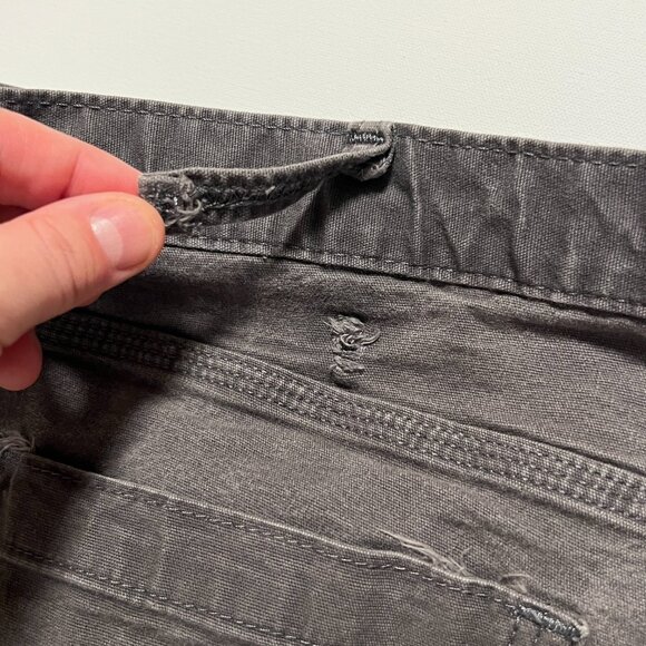 Ariat Rebar M4 Jeans Relaxed Straight Fit Gray Utility Men's size 42x36 - Picture 3 of 9